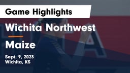 Wichita Northwest  vs Maize  Game Highlights - Sept. 9, 2023