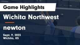 Wichita Northwest  vs newton  Game Highlights - Sept. 9, 2023