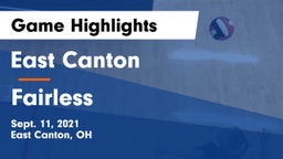 East Canton  vs Fairless  Game Highlights - Sept. 11, 2021