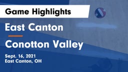 East Canton  vs Conotton Valley  Game Highlights - Sept. 16, 2021
