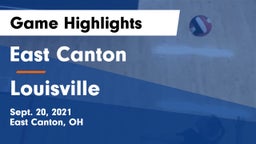 East Canton  vs Louisville  Game Highlights - Sept. 20, 2021