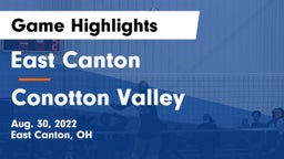 East Canton  vs Conotton Valley  Game Highlights - Aug. 30, 2022