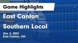 East Canton  vs Southern Local  Game Highlights - Oct. 3, 2022