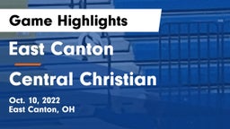 East Canton  vs Central Christian  Game Highlights - Oct. 10, 2022