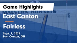 East Canton  vs Fairless  Game Highlights - Sept. 9, 2023