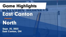East Canton  vs North  Game Highlights - Sept. 25, 2023