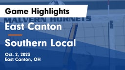 East Canton  vs Southern Local  Game Highlights - Oct. 2, 2023