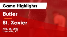 Butler  vs St. Xavier  Game Highlights - Aug. 25, 2022