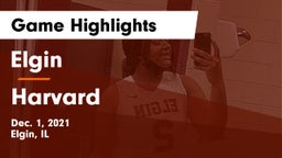 Elgin  vs Harvard  Game Highlights - Dec. 1, 2021