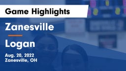 Zanesville  vs Logan  Game Highlights - Aug. 20, 2022