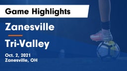Zanesville  vs Tri-Valley  Game Highlights - Oct. 2, 2021
