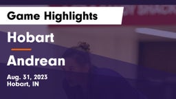 Hobart  vs Andrean  Game Highlights - Aug. 31, 2023