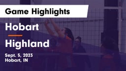 Hobart  vs Highland Game Highlights - Sept. 5, 2023