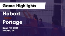 Hobart  vs Portage  Game Highlights - Sept. 10, 2023