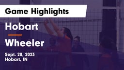 Hobart  vs Wheeler  Game Highlights - Sept. 20, 2023