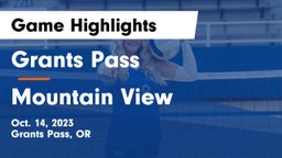 Grants Pass  vs Mountain View  Game Highlights - Oct. 14, 2023
