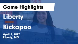 Liberty  vs Kickapoo  Game Highlights - April 1, 2022