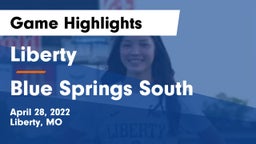 Liberty  vs Blue Springs South  Game Highlights - April 28, 2022