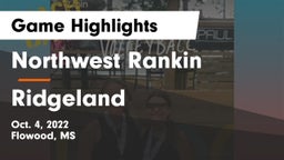 Northwest Rankin  vs Ridgeland  Game Highlights - Oct. 4, 2022