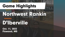 Northwest Rankin  vs D'Iberville  Game Highlights - Oct. 11, 2022