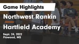 Northwest Rankin  vs Hartfield Academy  Game Highlights - Sept. 24, 2022