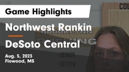 Northwest Rankin  vs DeSoto Central  Game Highlights - Aug. 5, 2023