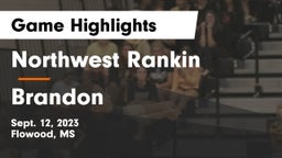 Northwest Rankin  vs Brandon  Game Highlights - Sept. 12, 2023