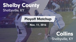 Matchup: Shelby County High vs. Collins  2016