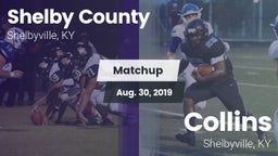 Matchup: Shelby County High vs. Collins  2019