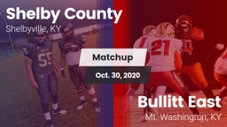 Matchup: Shelby County High vs. Bullitt East  2020