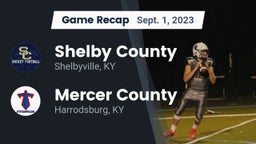 Recap: Shelby County  vs. Mercer County  2023