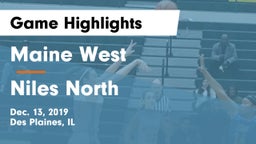 Maine West  vs Niles North  Game Highlights - Dec. 13, 2019