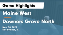 Maine West  vs Downers Grove North Game Highlights - Nov. 20, 2021
