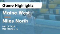 Maine West  vs Niles North  Game Highlights - Feb. 3, 2023