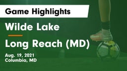 Wilde Lake  vs Long Reach  (MD) Game Highlights - Aug. 19, 2021