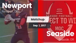 Matchup: Newport  vs. Seaside  2017