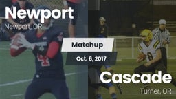 Matchup: Newport  vs. Cascade  2017