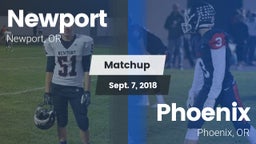 Matchup: Newport  vs. Phoenix  2018