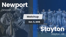 Matchup: Newport  vs. Stayton  2018