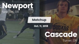 Matchup: Newport  vs. Cascade  2018