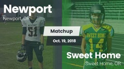 Matchup: Newport  vs. Sweet Home  2018