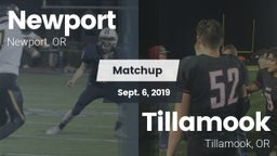 Matchup: Newport  vs. Tillamook  2019