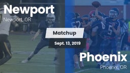 Matchup: Newport  vs. Phoenix  2019