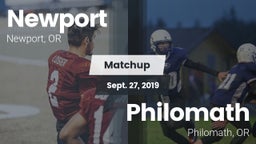 Matchup: Newport  vs. Philomath  2019