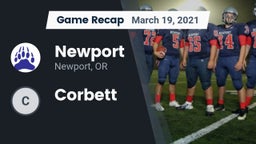 Recap: Newport  vs. Corbett 2021