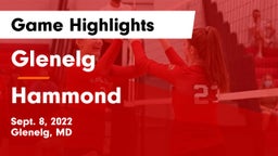 Glenelg  vs Hammond Game Highlights - Sept. 8, 2022