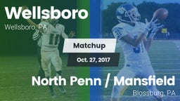 Matchup: Wellsboro High vs. North Penn / Mansfield  2017