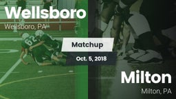 Matchup: Wellsboro High vs. Milton  2018