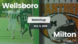 Matchup: Wellsboro High vs. Milton  2018