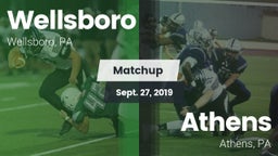 Matchup: Wellsboro High vs. Athens  2019
